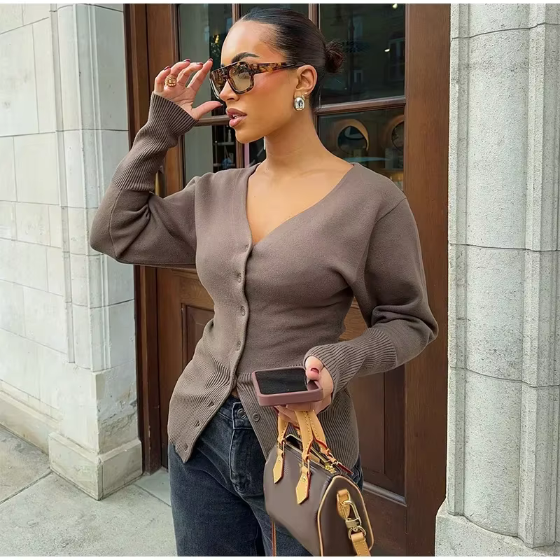 Sofie - Knitted cardigan