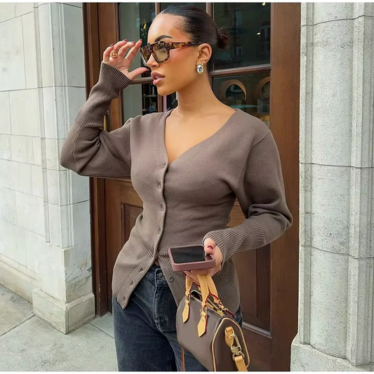 Sofie - Knitted cardigan