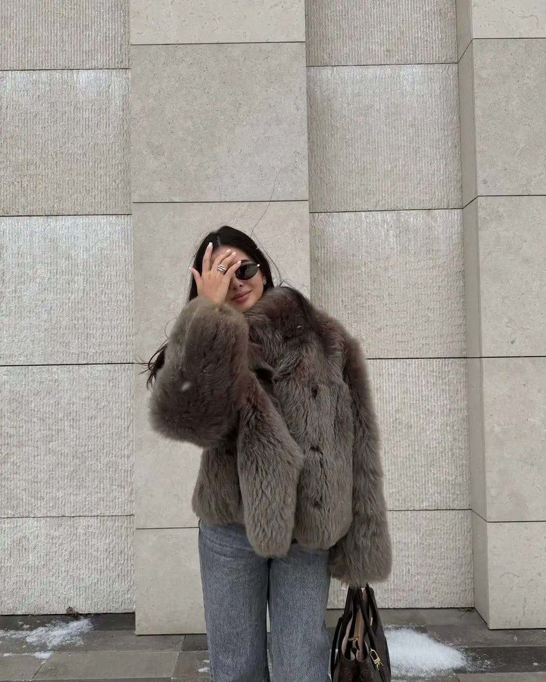Maelle - Faux fur coat