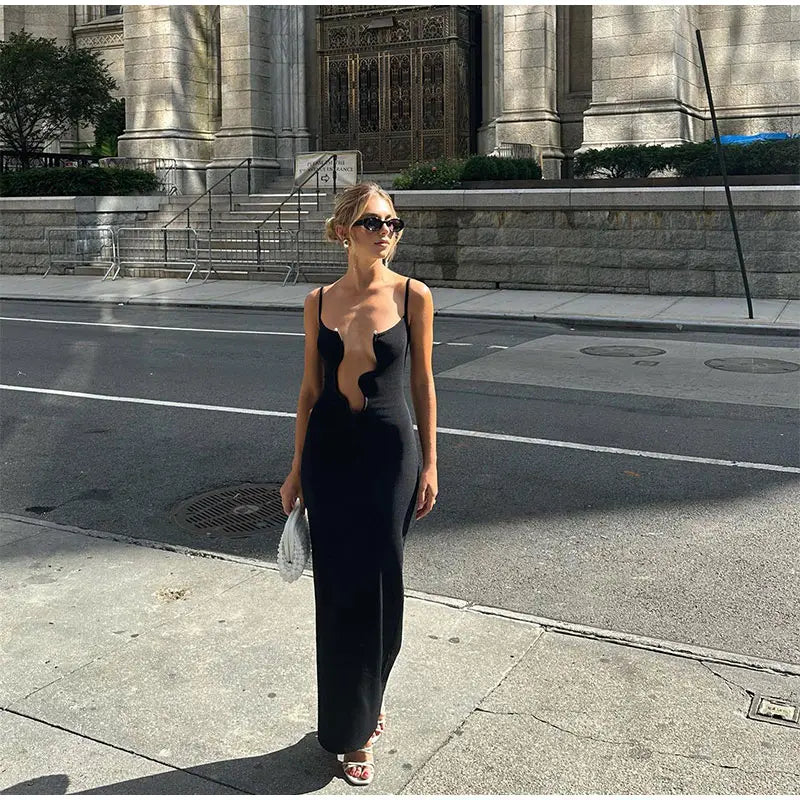 Yves - Elegant cut-out dress