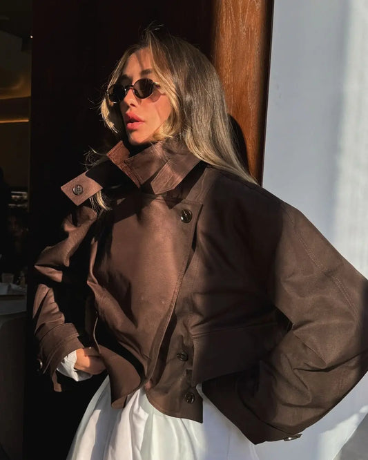 Jillian - Single breasted lapel jacket