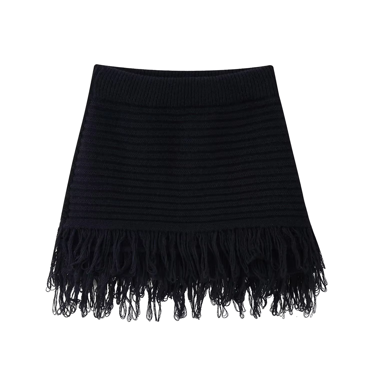 Orielle - Knitted fringe two piece set