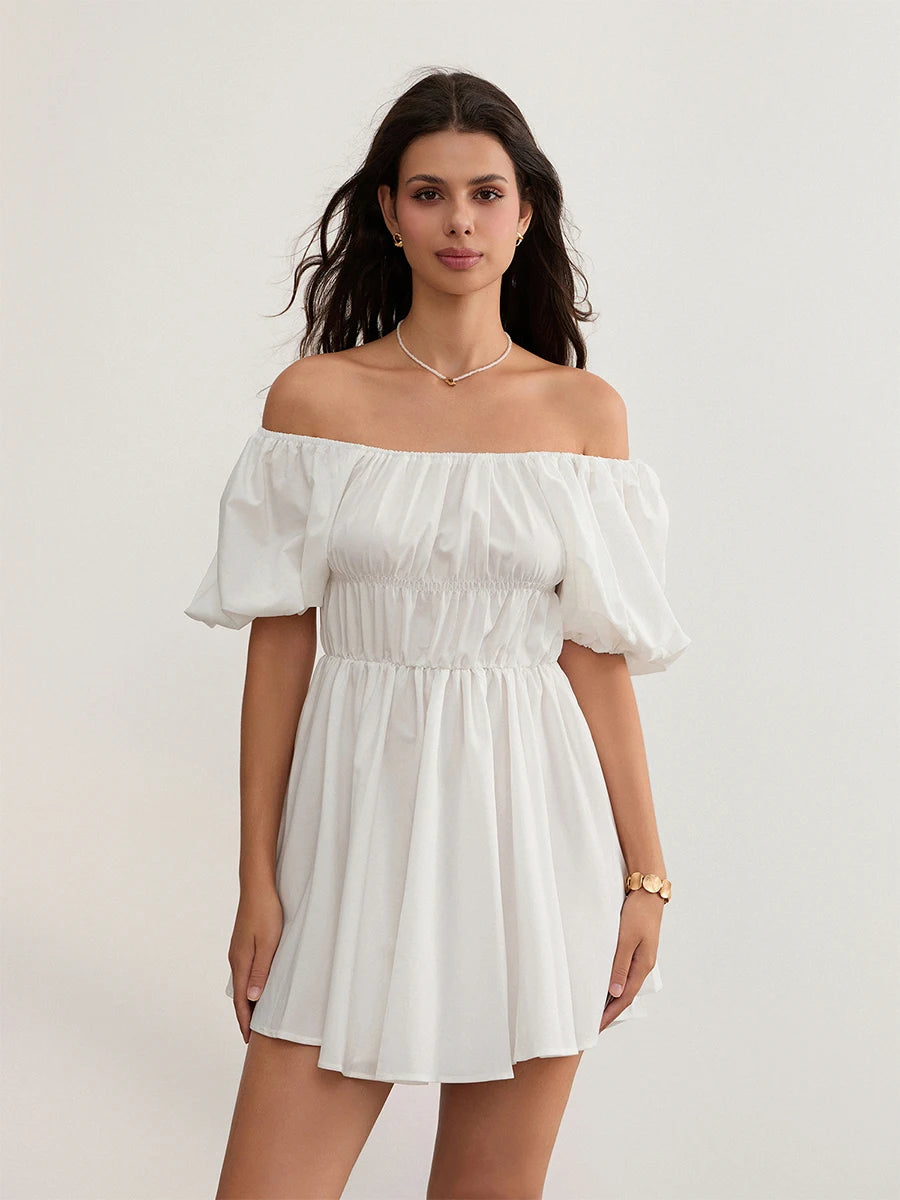 Thaia - Off shoulder summer dress