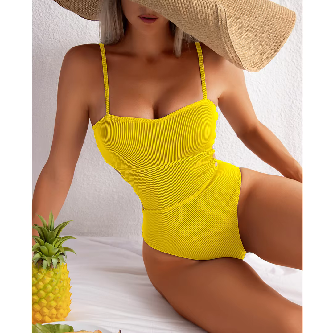 Daisee - Ribbed swimsuit