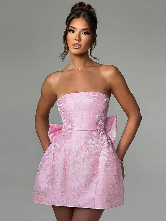 Kendra - Strapless mini dress