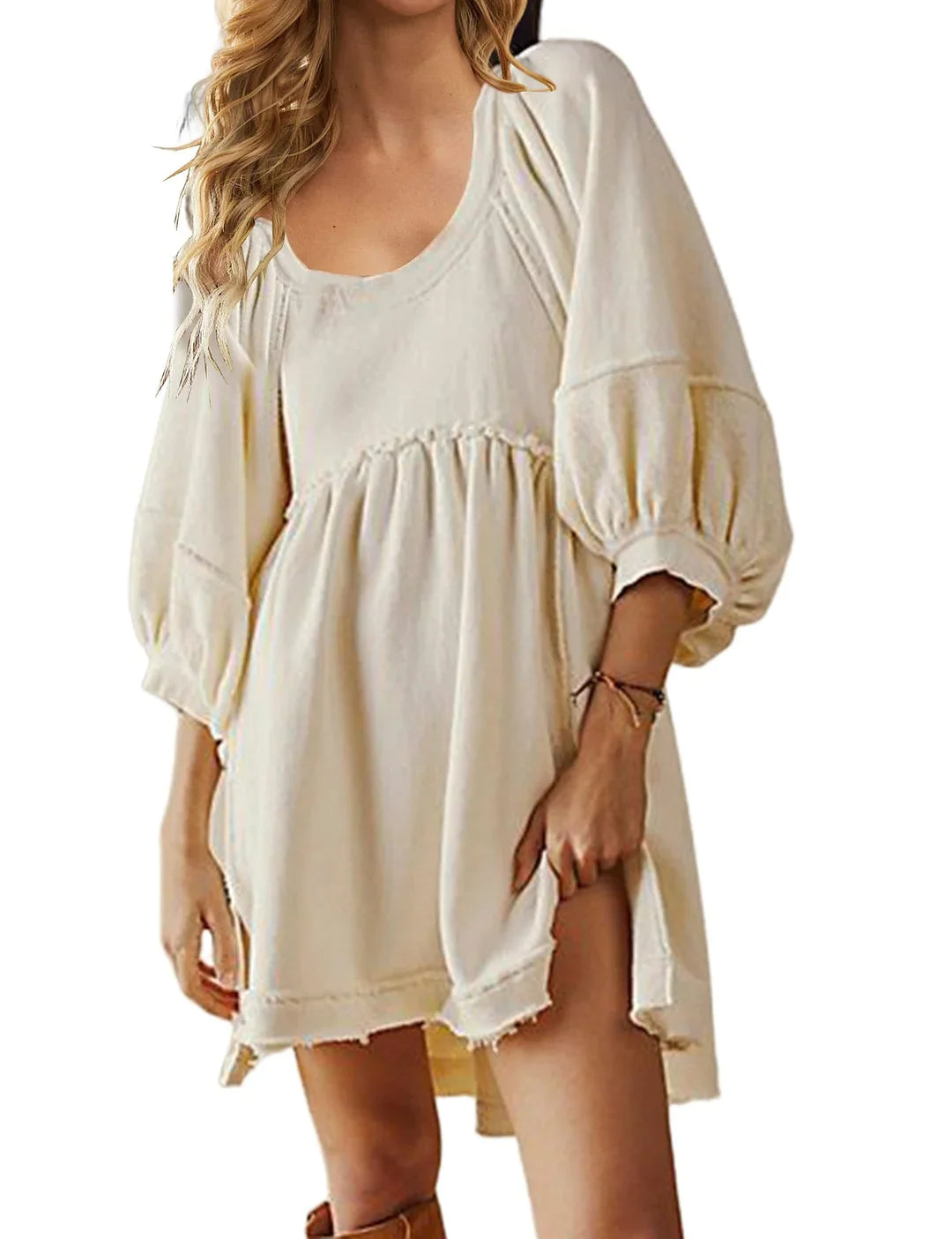 Kath - Round neck dress