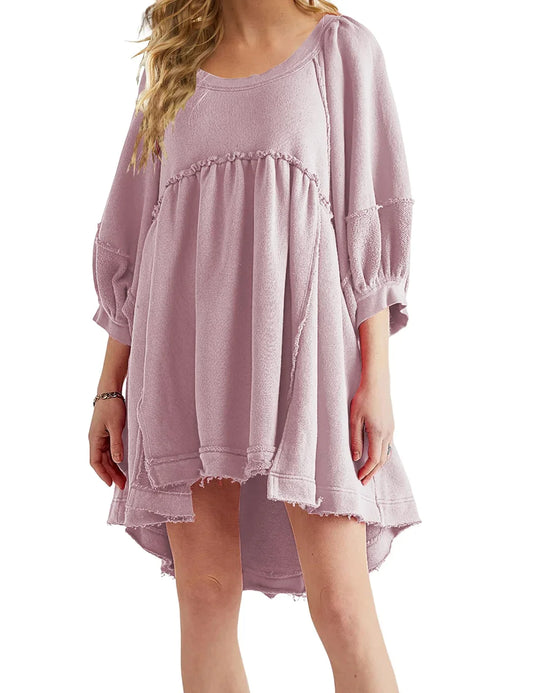 Kath - Round neck dress