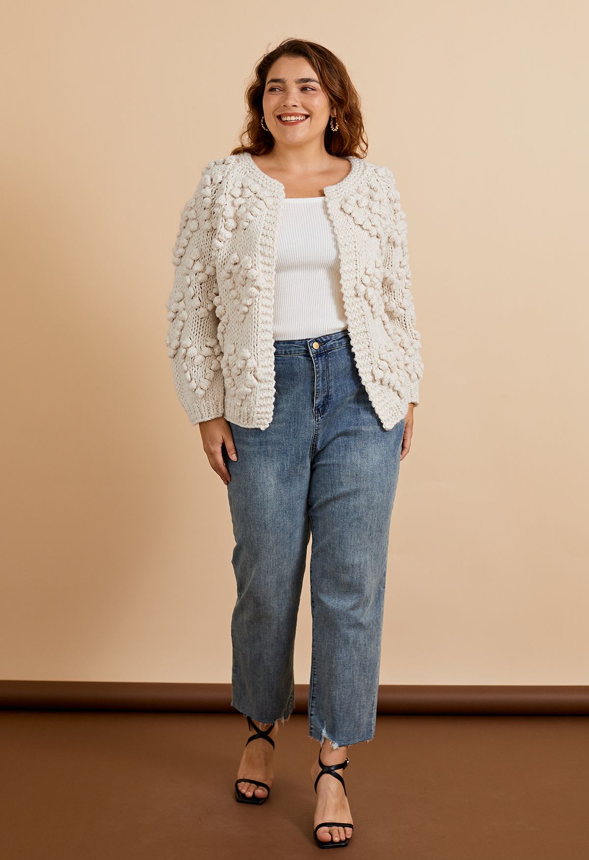 Balaia - Knitted cosy cardigan