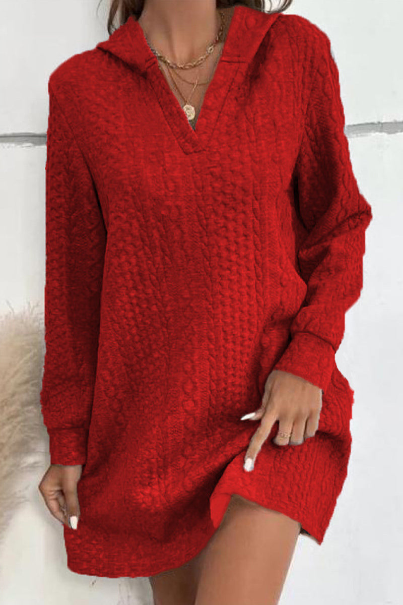 Julianna - Cosy fleece and cotton dress