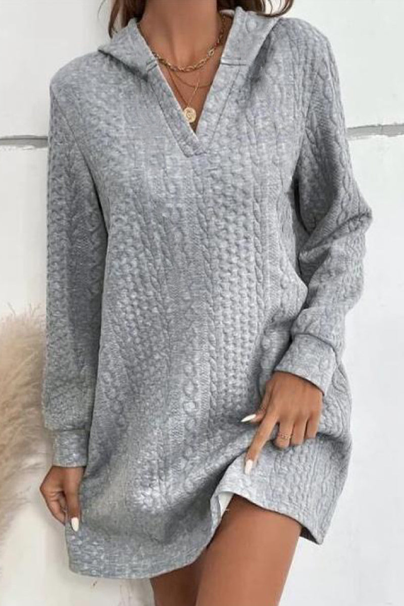 Julianna - Cosy fleece and cotton dress