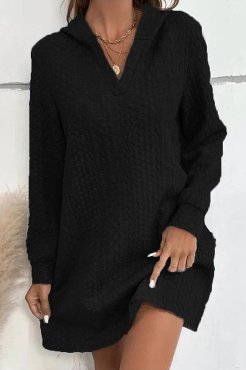 Julianna - Cosy fleece and cotton dress