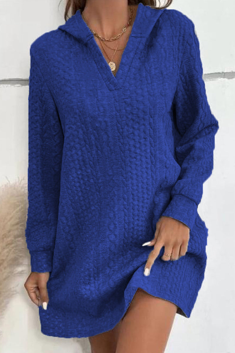 Julianna - Cosy fleece and cotton dress