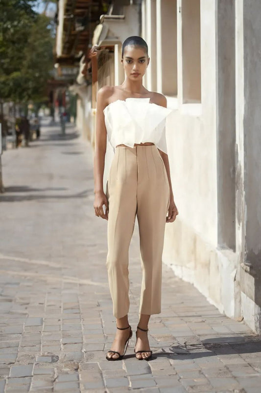 Luana - Tailored high waist pants