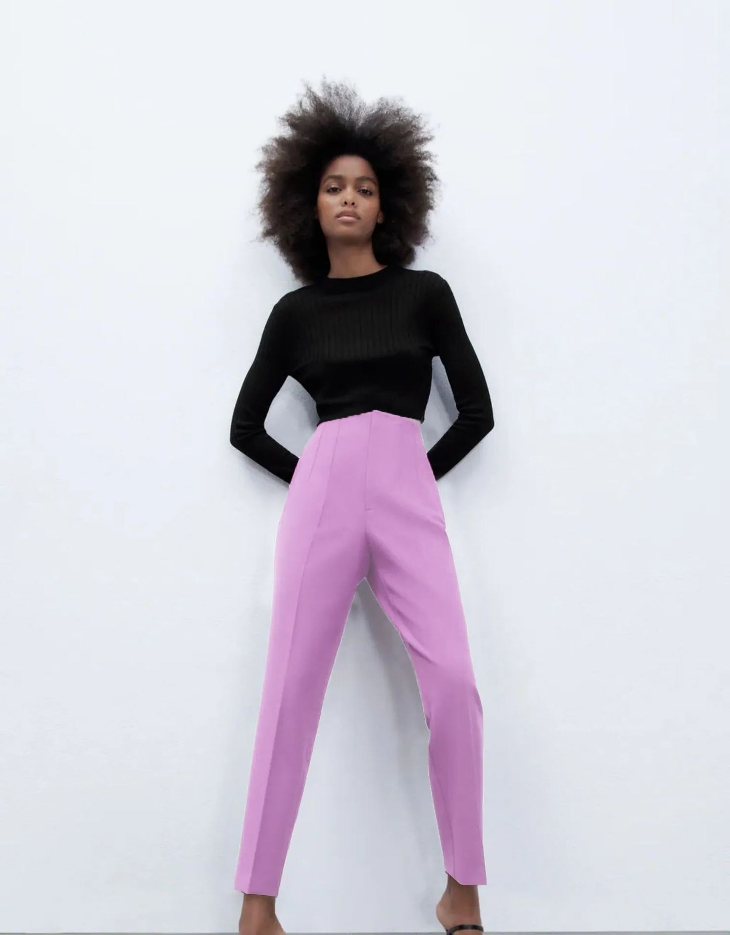 Luana - Tailored high waist pants