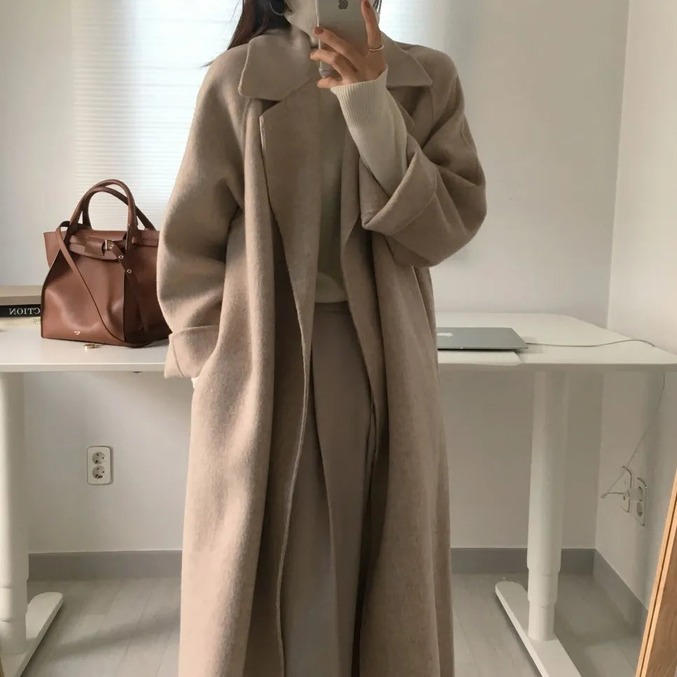 Cartouche - Wool blend elegant coat