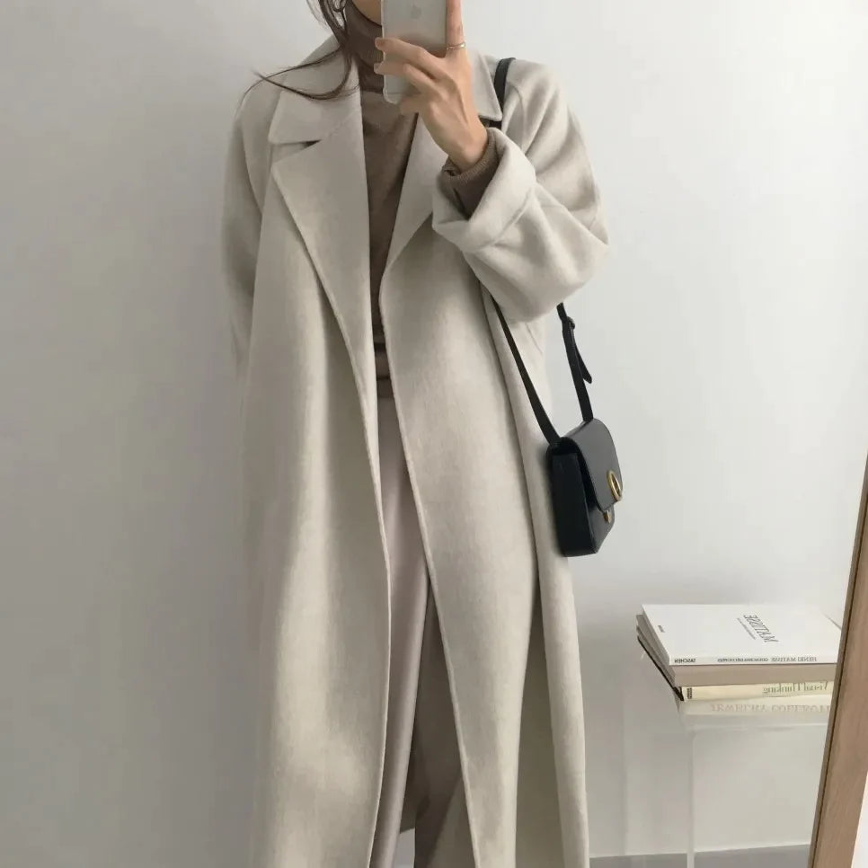Cartouche - Wool blend elegant coat