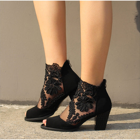 Hannah Lace Boots