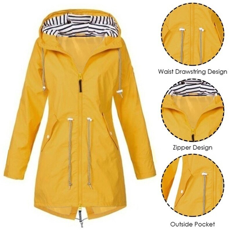 Tina - Waterproof Raincoat