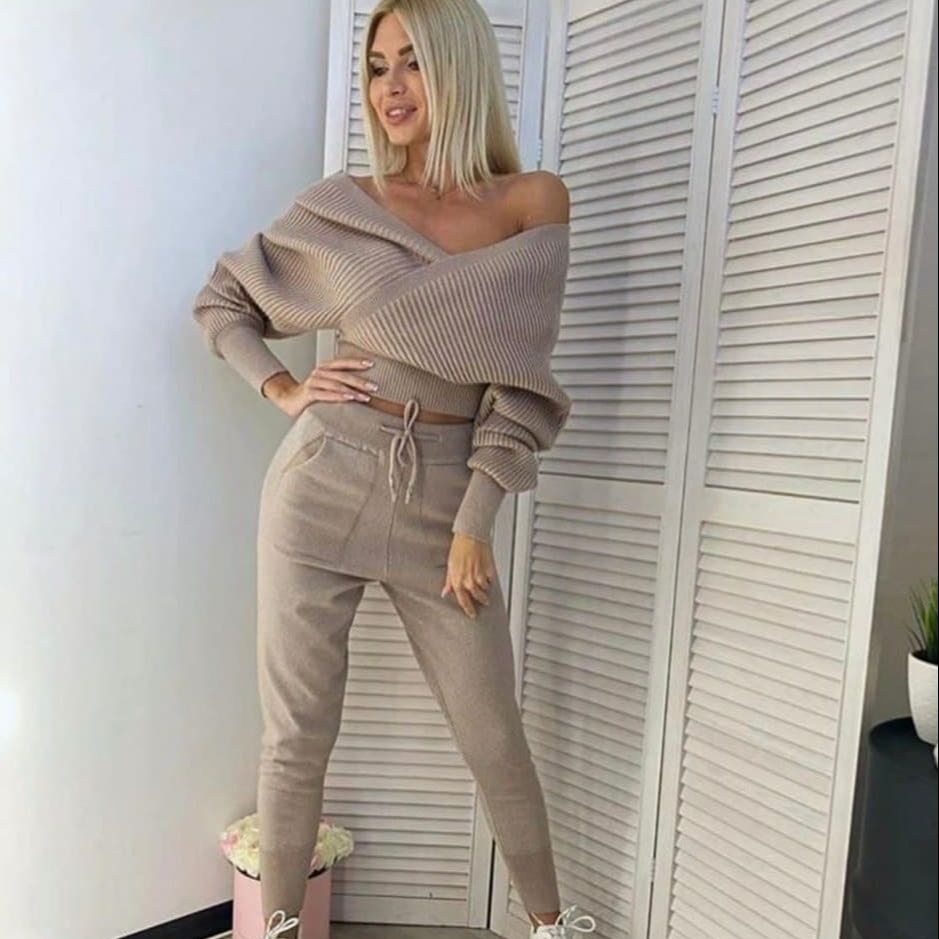 Oslo Off Shoulder Two Piece Set