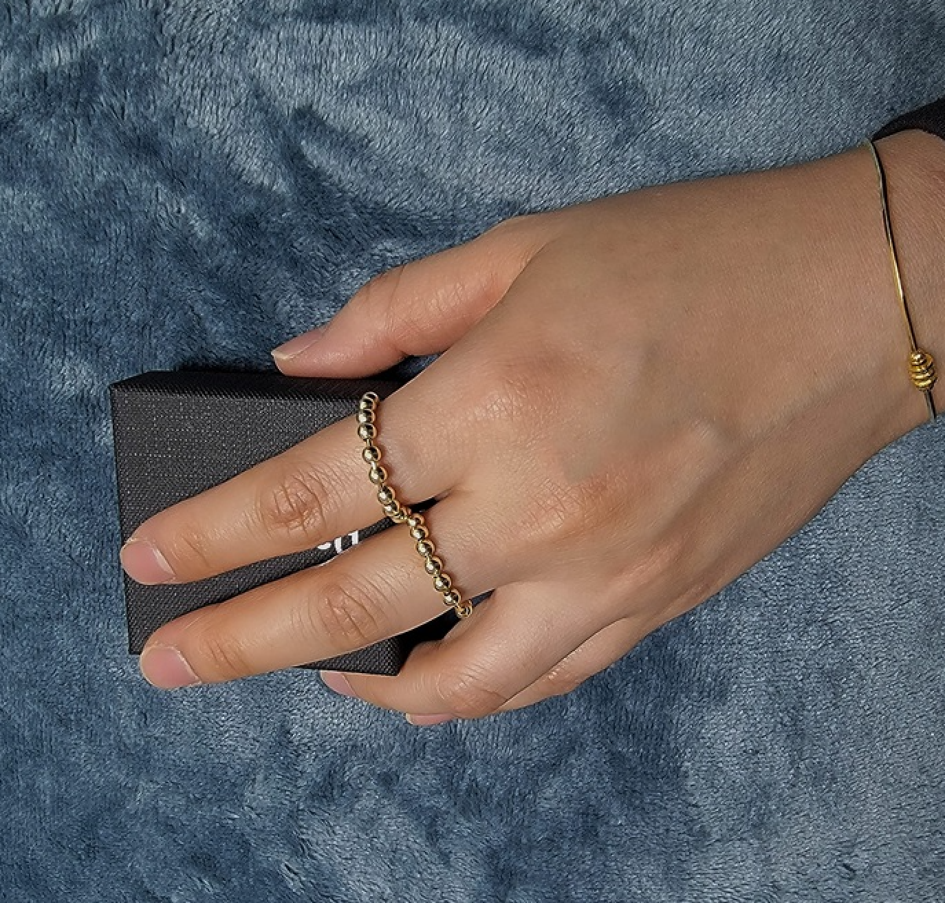 Alexa Beaded Anxiety Ring