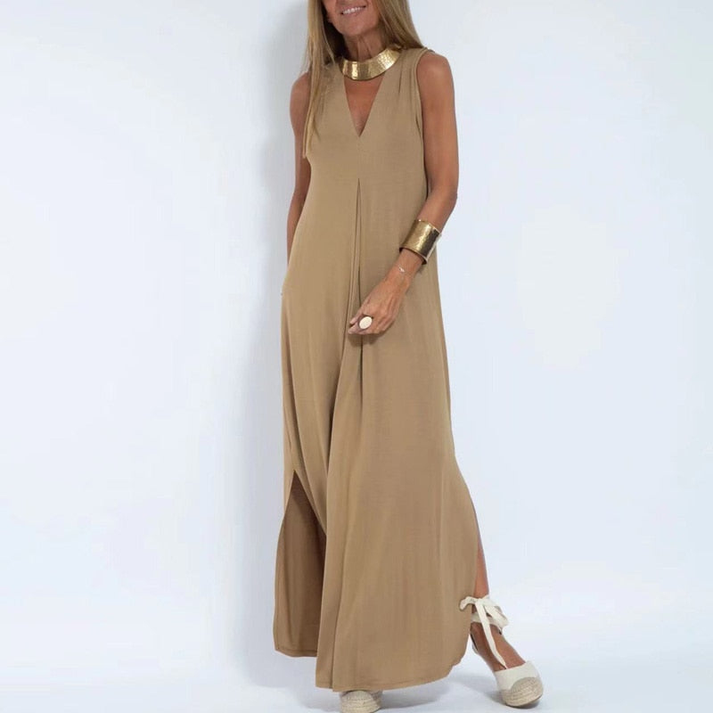Noami - Elegant flowing maxi dress