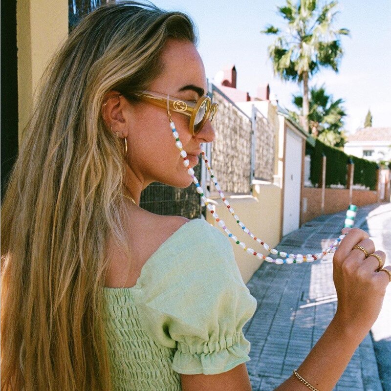 White Pearl Sunglass Cord