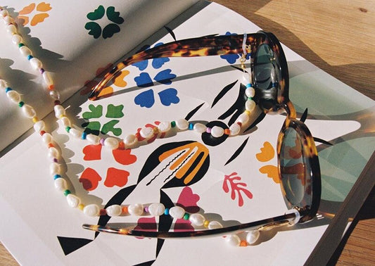 White Pearl Sunglass Cord