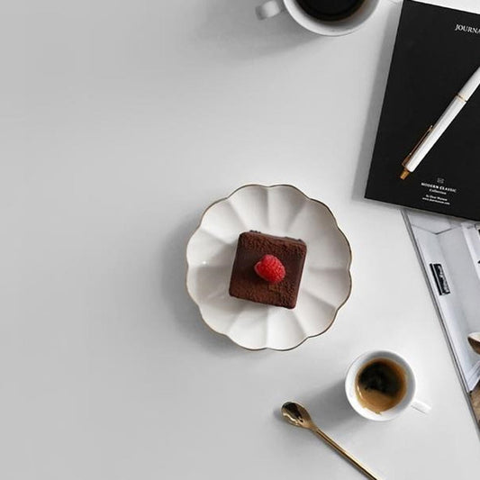 Handmade Ceramic Cake Plate - Jewellery Tray