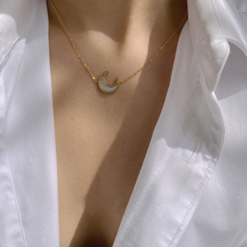 Crescent Moon Necklace