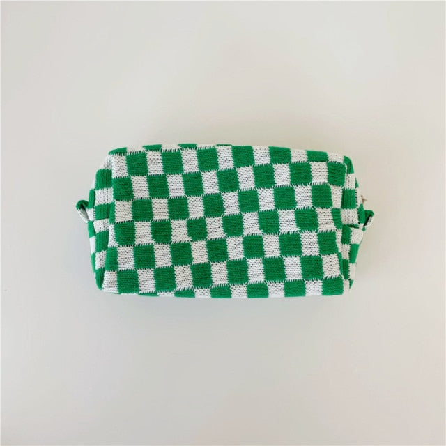 Knitted Cosmetics Pouch