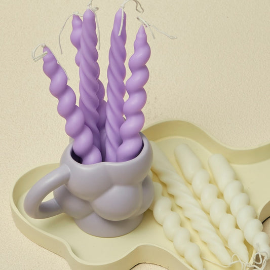 Set of tapered candles