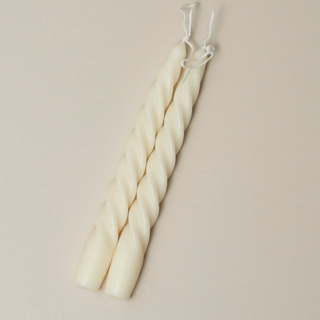 Set of tapered candles