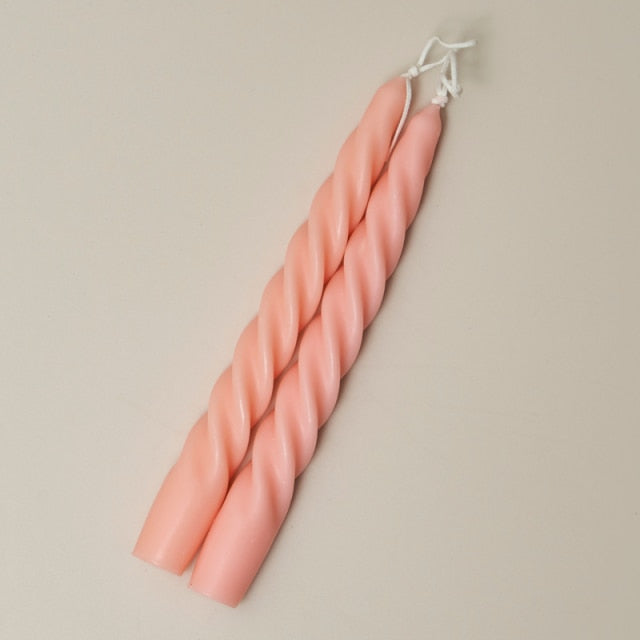 Set of tapered candles