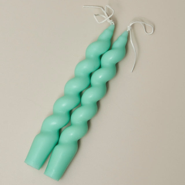 Set of tapered candles
