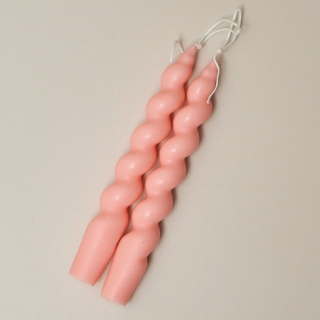 Set of tapered candles