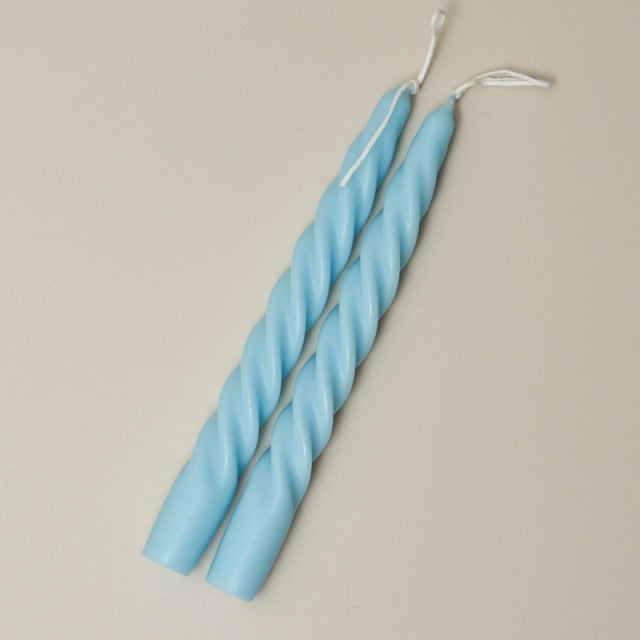 Set of tapered candles