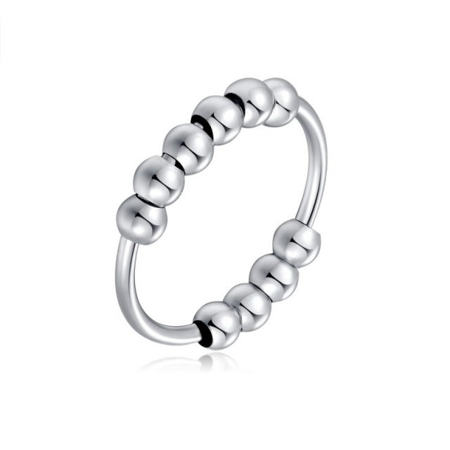 Alexa Beaded Anxiety Ring
