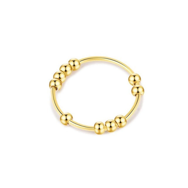 Alexa Beaded Anxiety Ring