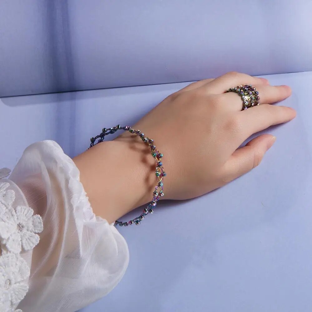 MyBijou - 2 in 1 retractable ring and bracelet