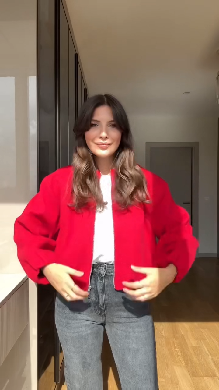 Cindy - Casual zipper jacket