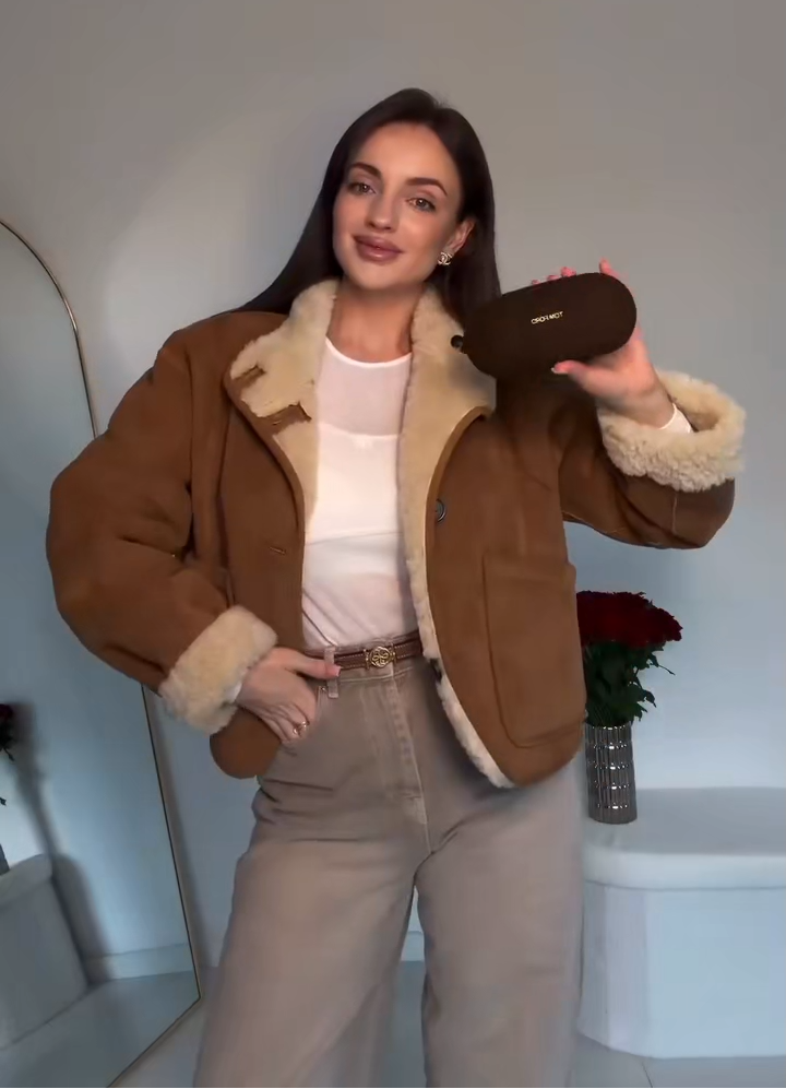 Neena - Double faced reversible jacket