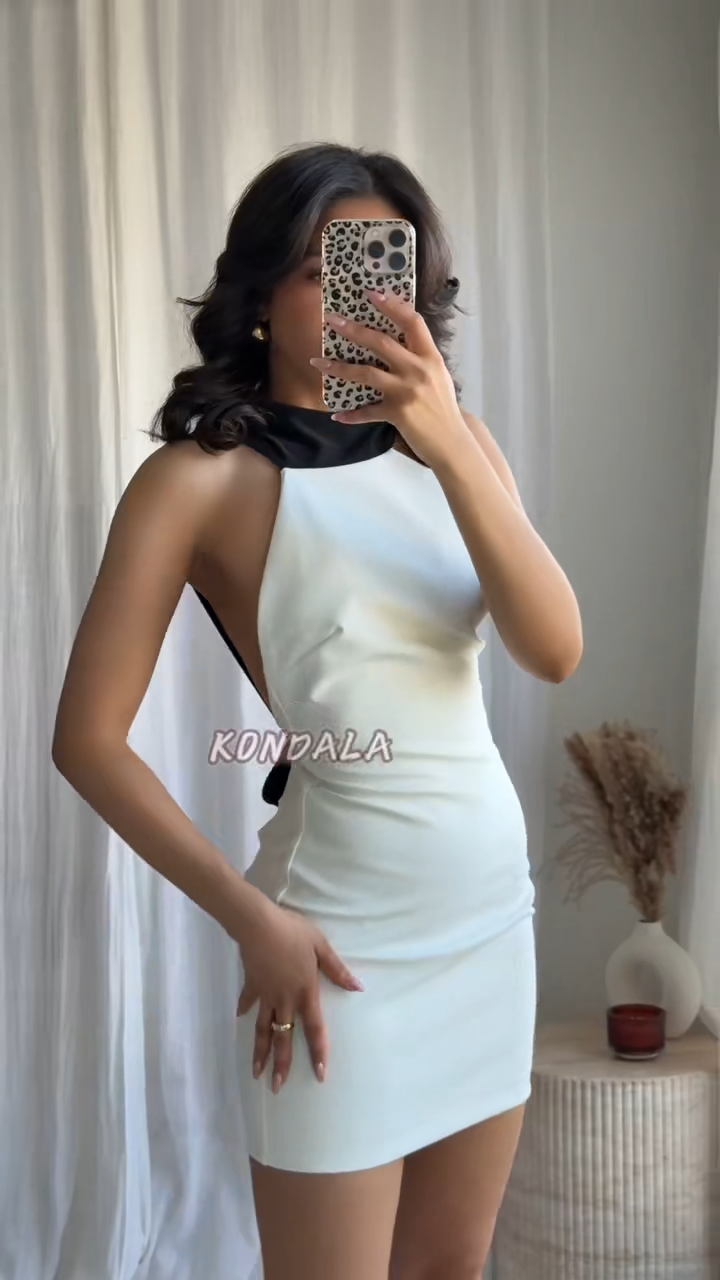 Jessica - Open back dress