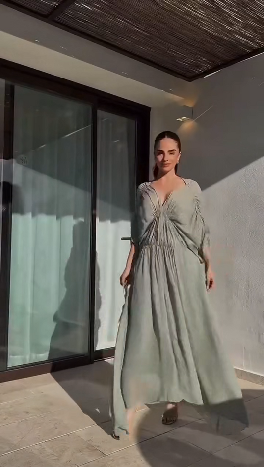 Freya - Draped dress
