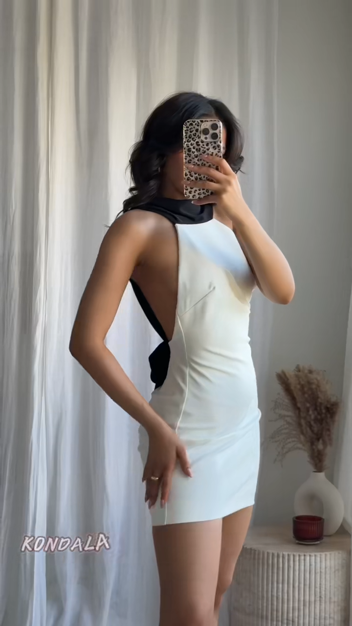 Jessica - Open back dress