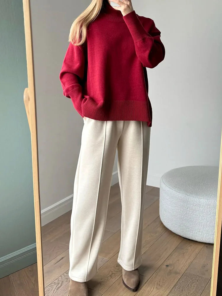 Jenn - Oversized knitted sweater