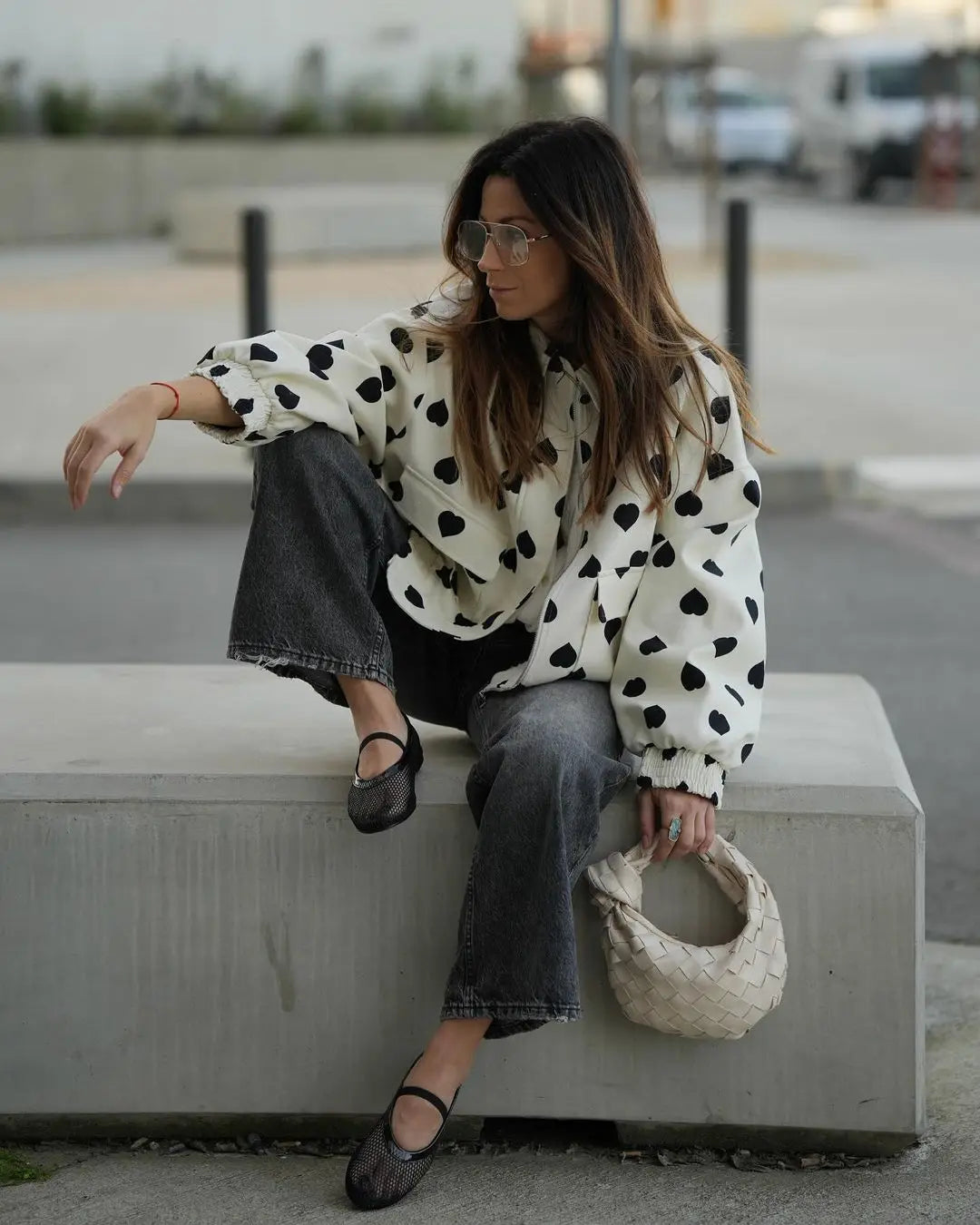 Sarah - Scandi style zipper jacket