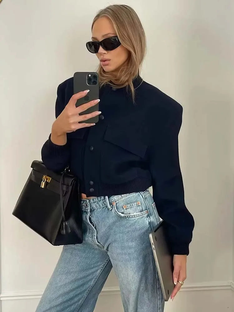 Lianna - Elegant bomber style jacket