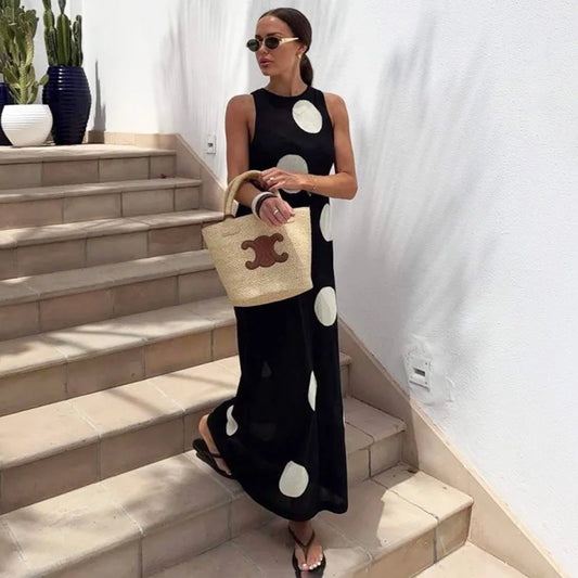 Ellerie - Large dot dress
