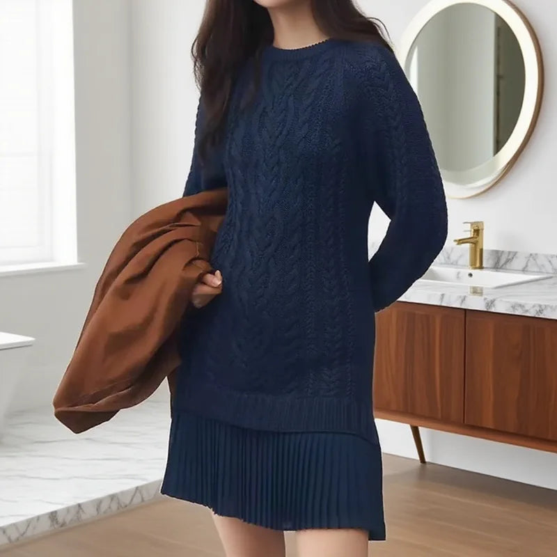 Jenni - Knitted sweater dress