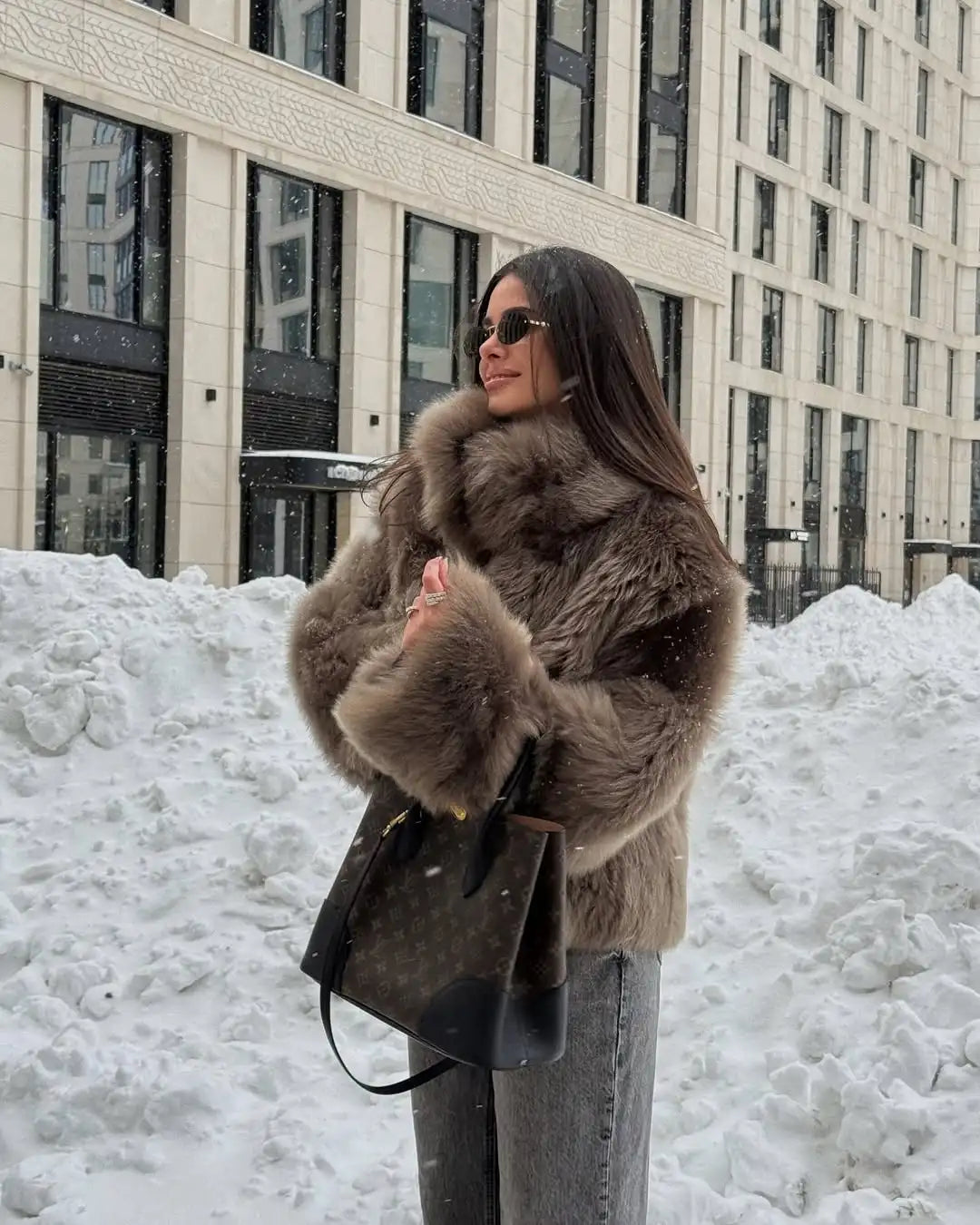 Maelle - Faux fur coat